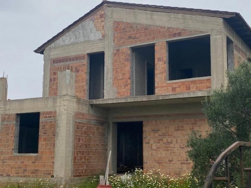 Chorafakia Kreta, Chorafakia: Rohbau - unfertige Maisonette mit Meerblick zu verkaufen Haus kaufen